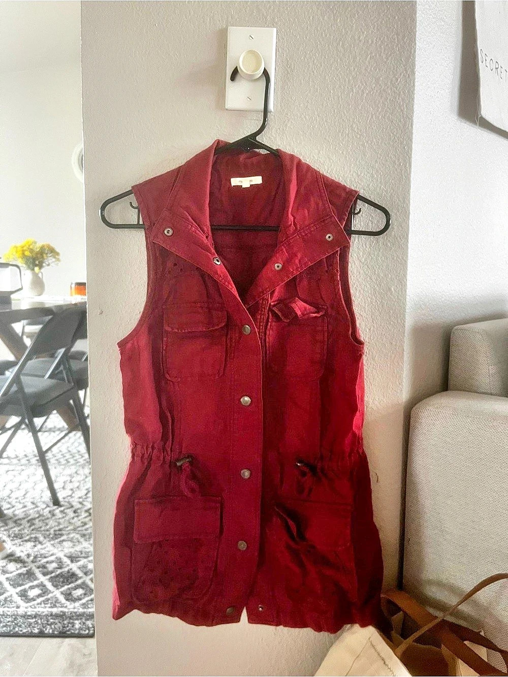 maurices Utility Vest in Red Size XS
